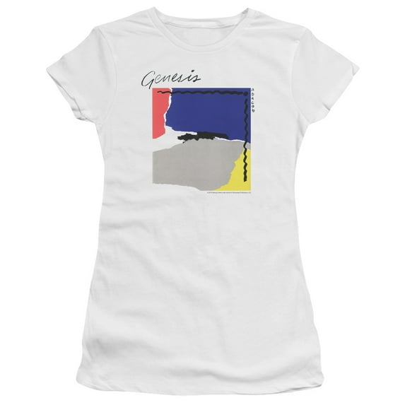 Genesis Abacab Junior Women's T-Shirt Sheer White
