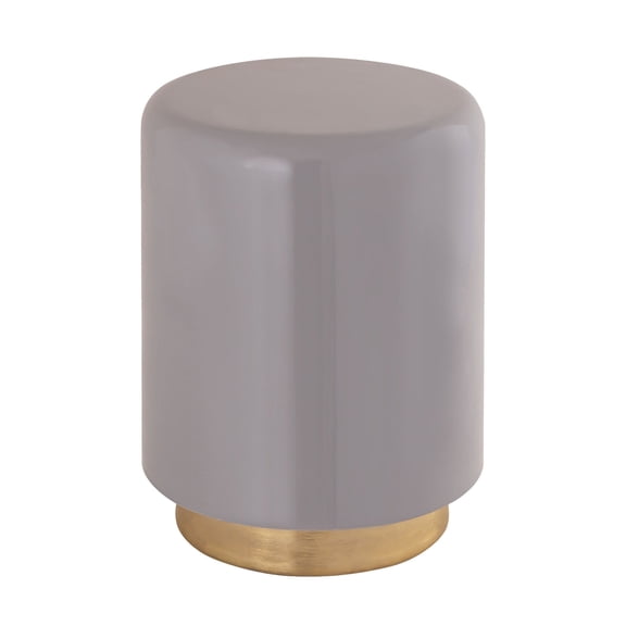 Elk Home Genesis Accent Table - Gray Enamel