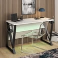 thumbnail image 1 of Genesis Adjustable Gaming Desk, White, 1 of 9