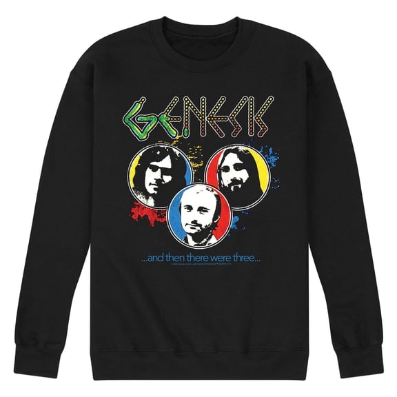 Genesis - And Then There Were Three - Men's Crew Fleece Sweatshirt