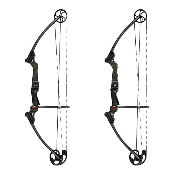 Genesis Archery Compound Bow w/Adjustable Sizing, Left-Handed (2 Pack)