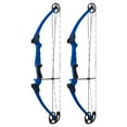 thumbnail image 1 of Genesis Archery Compound Bow w/Adjustable Sizing, Left-Handed (2 Pack), 1 of 10