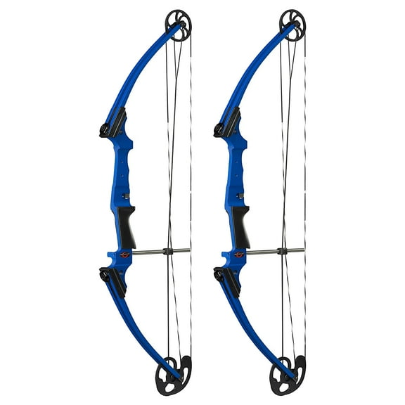 Genesis Archery Compound Bow w/Adjustable Sizing, Left-Handed (2 Pack)