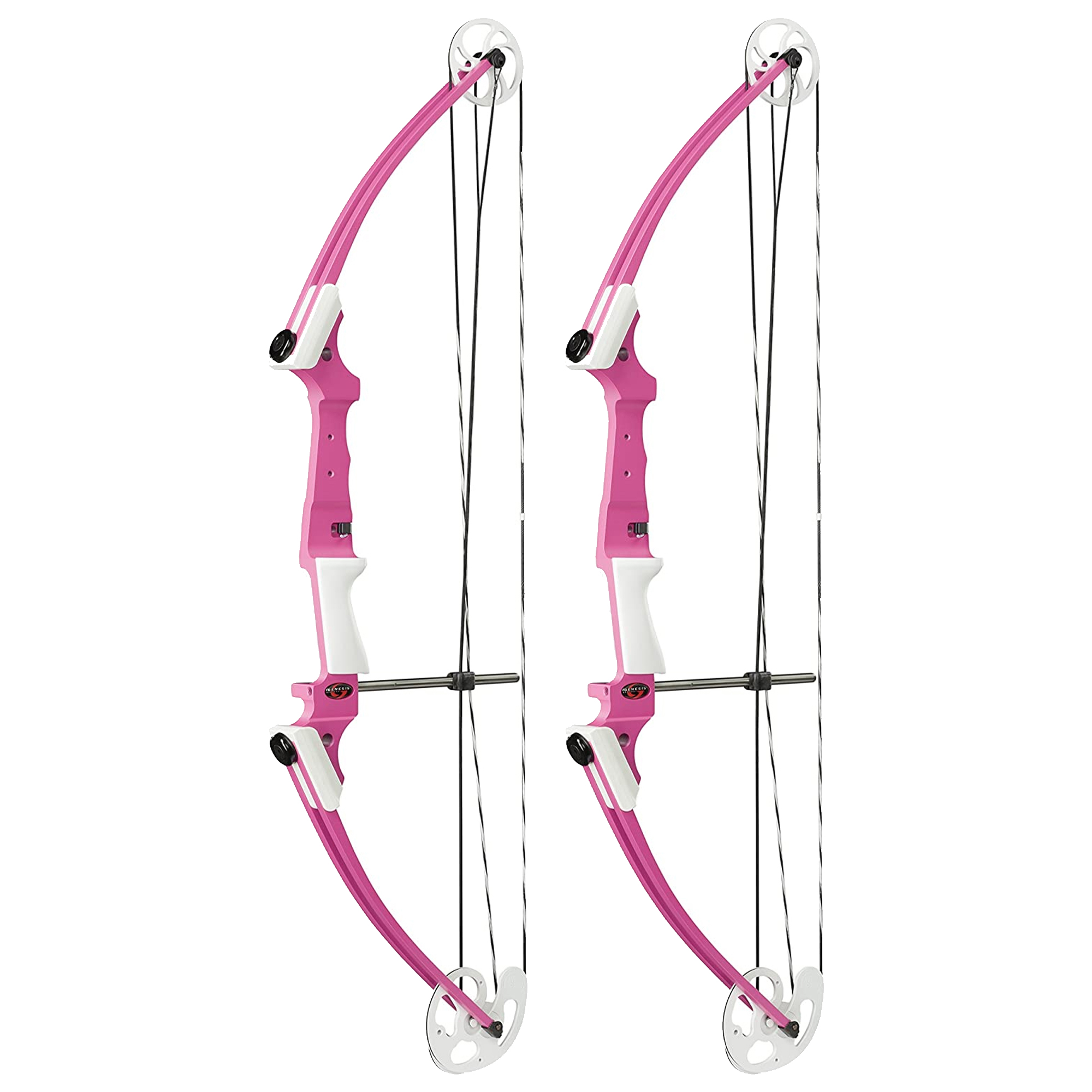 Genesis Archery Compound Bow w/Adjustable Sizing, LeftHanded (2 Pack)
