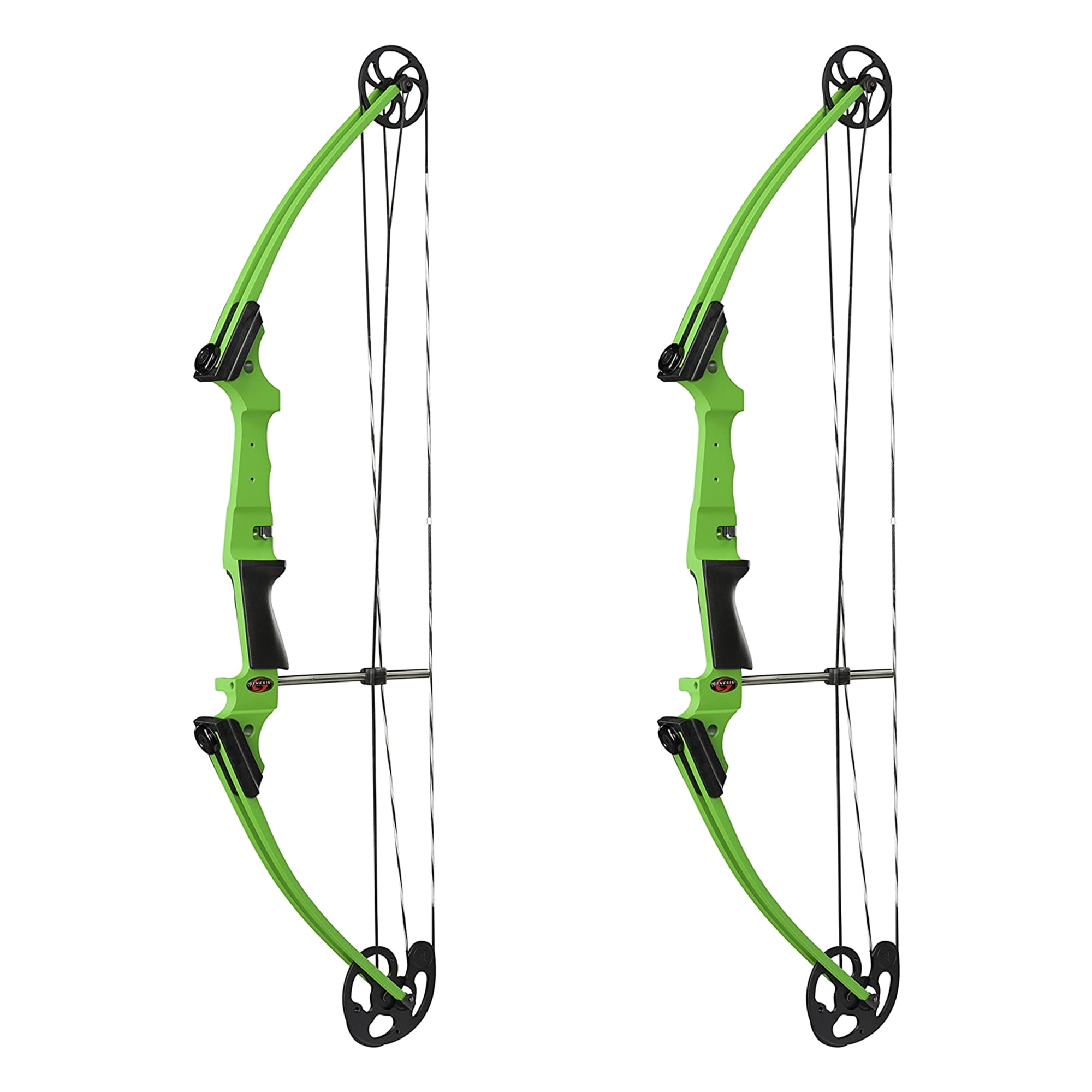 Genesis Archery Compound Bow w/Adjustable Sizing, LeftHanded (2 Pack