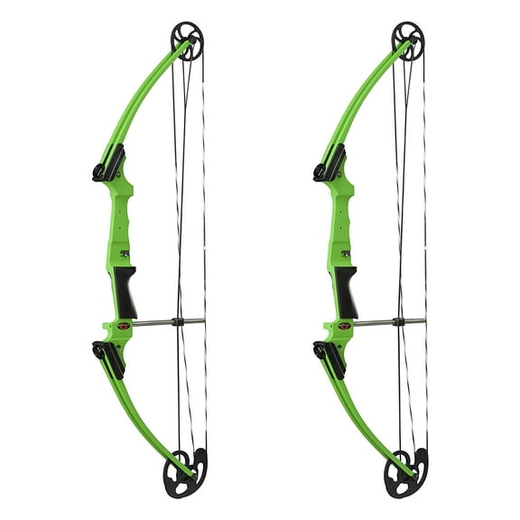 Genesis Archery Compound Bow w/Adjustable Sizing, Left-Handed (2 Pack)