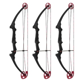 Genesis Archery Compound Bow w/Adjustable Sizing, Left-Handed (3 Pack)