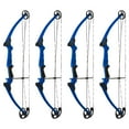 thumbnail image 1 of Genesis Archery Compound Bow w/Adjustable Sizing, Left-Handed (4 Pack), 1 of 10
