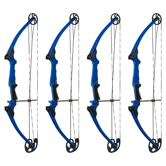 Genesis Archery Compound Bow w/Adjustable Sizing, Left-Handed (4 Pack)