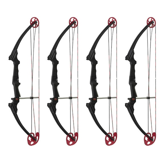 Genesis Archery Compound Bow w/Adjustable Sizing, Left-Handed (4 Pack)