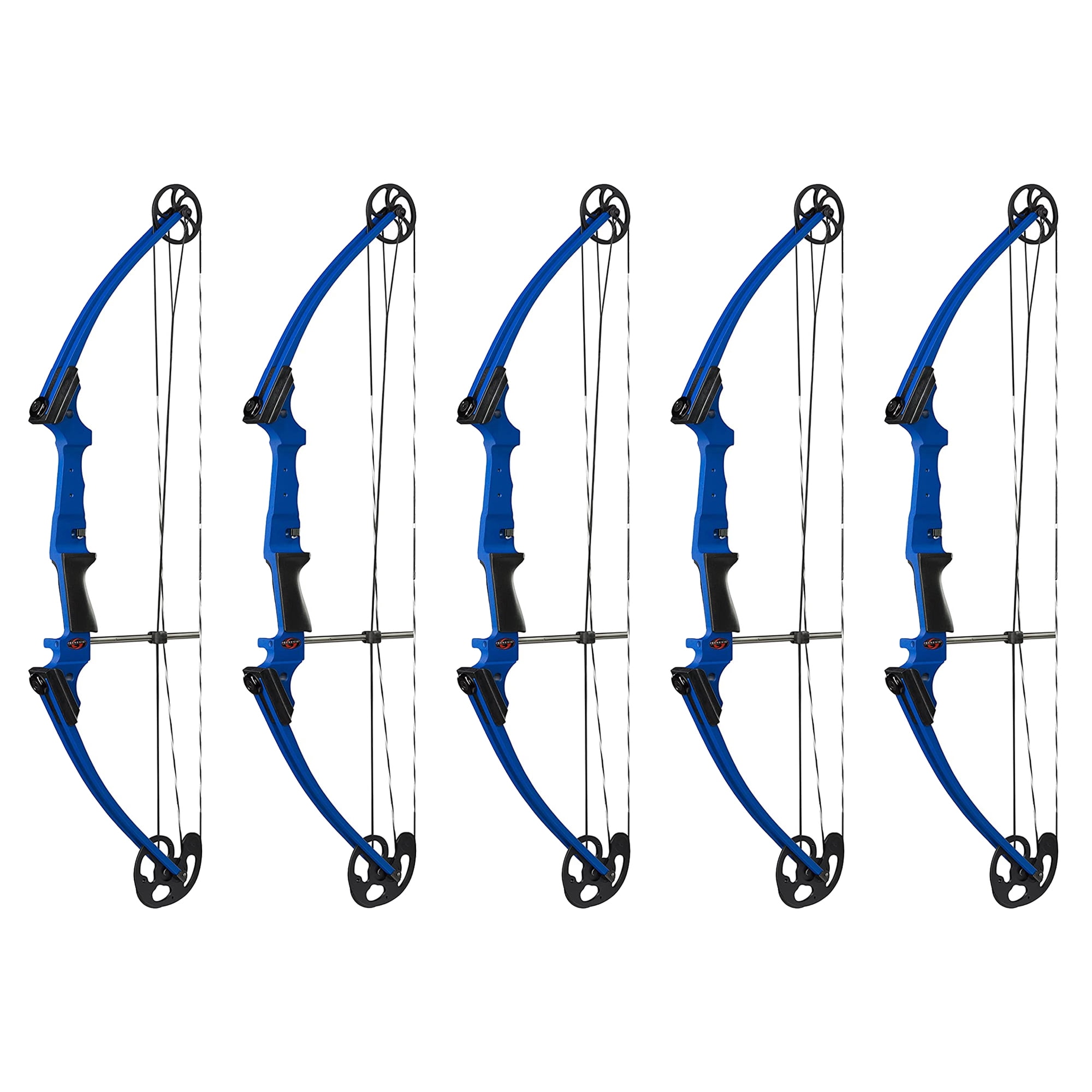 Genesis Archery Compound Bow w/Adjustable Sizing, Left-Handed (5 Pack)