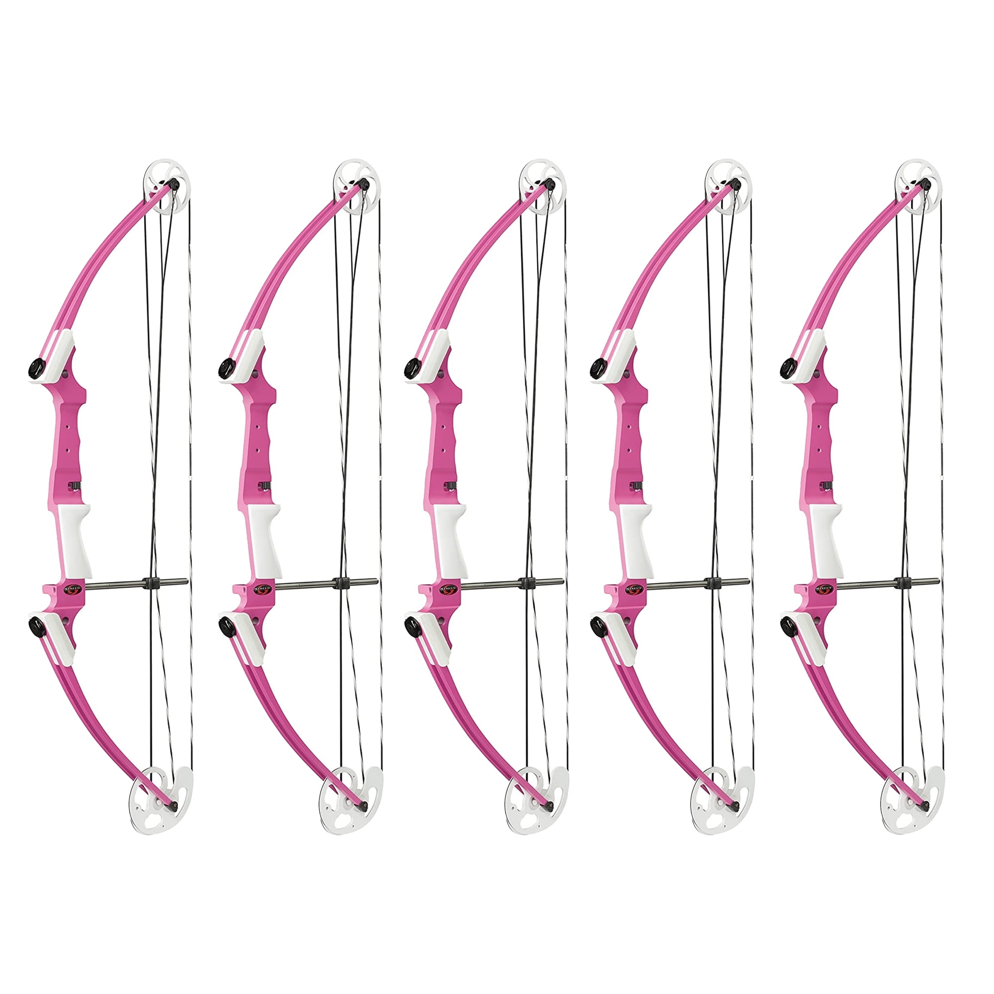 Genesis Archery Compound Bow w/Adjustable Sizing, LeftHanded (5 Pack