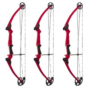 Genesis Archery Compound Bow w/Adjustable Sizing, Right-Handed (3 Pack)