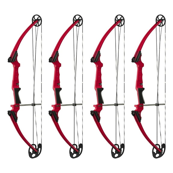 Genesis Archery Compound Bow w/Adjustable Sizing, Right-Handed (4 Pack)