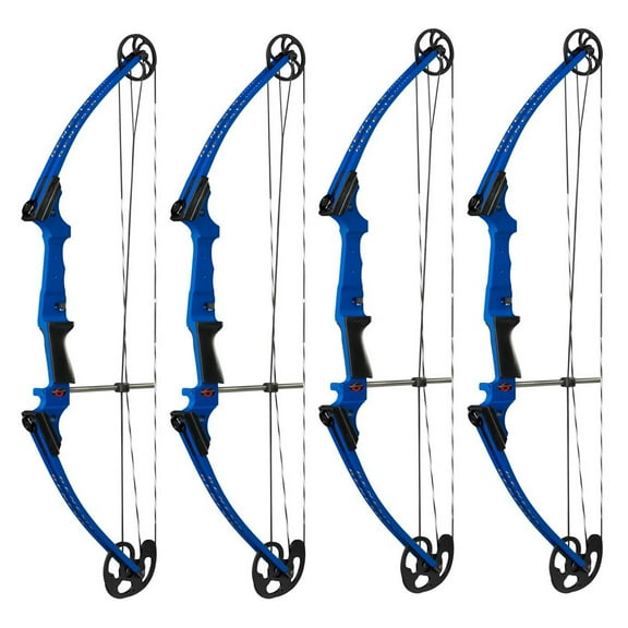 Genesis Archery Compound Bow w/Adjustable Sizing, Right-Handed (4 Pack)