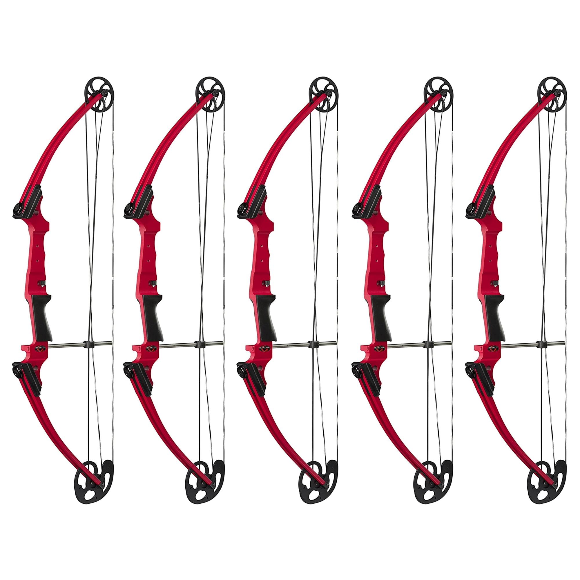 Genesis Archery Compound Bow w/Adjustable Sizing, Right-Handed (5 Pack)