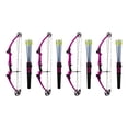 thumbnail image 1 of Genesis Archery Left-Handed Compound Bow Archery Kit, Purple (4 Pack), 1 of 11