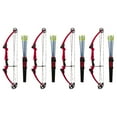 thumbnail image 1 of Genesis Archery Left-Handed Compound Bow Archery Kit, Red (4 Pack), 1 of 11