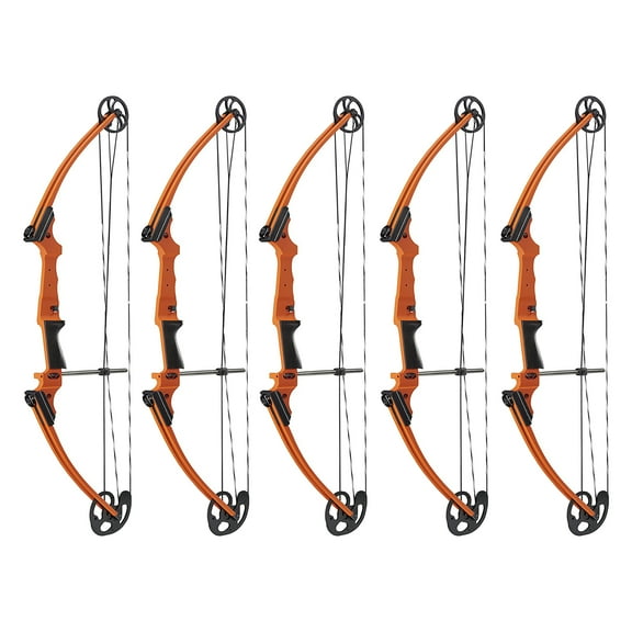 Genesis Archery Original Adjustable Left-Handed Compound Bow (5 Pack)
