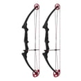 thumbnail image 1 of Genesis Archery Original Adjustable Right Handed Bow, Black (2 Pack), 1 of 9