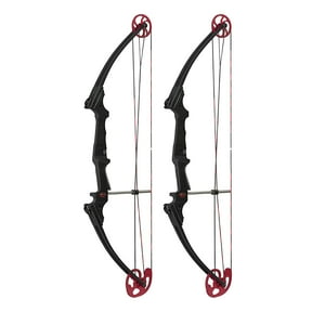 Genesis Archery Original Adjustable Right Handed Bow, Black (2 Pack)