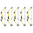 thumbnail image 1 of Genesis Archery Original Adjustable Right Handed Bow, Yellow (5 Pack), 1 of 9