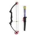 thumbnail image 1 of Genesis Archery Original Compound Target Practice Bow Kit, Draw Hand-Right, Black New, 1 of 12