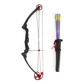 Open Box Genesis Archery Original Target Practice Bow Kit, Right Handed, Black