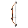 thumbnail image 1 of Genesis Archery Universal Original Compound Practice Bow, Right Handed, Orange, 1 of 11