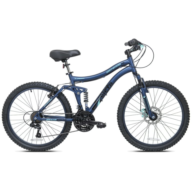 Genesis Bella Vista Full Suspension Tween/Teen Mountain Bike