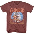 thumbnail image 1 of Genesis Gilded Eagle Hands Men's T Shirt (MaroonHeather, AdultL), 1 of 2