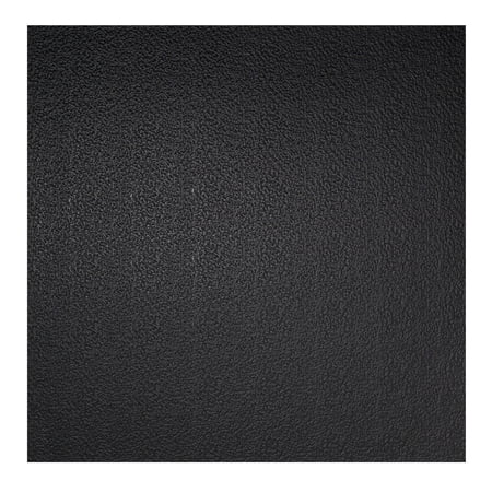 Genesis Black Stucco Pro Ceiling Tiles - Easy Drop-in Installation Waterproof, Washable and Fire-Rated - High-Grade PVC to Prevent Breakage (6" x 6" Sample)