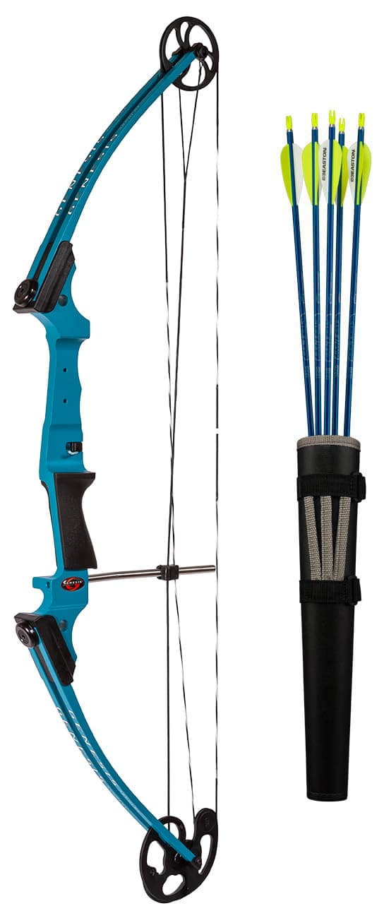 Genesis Bows Original Universal Compound Bow & Arrow Kit, Left Hand