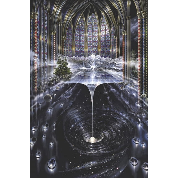 Genesis By John Stephens – Poster - Poster Print - Wooden Hanging Scroll Frame 11 x 17 Inch Poster