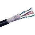 thumbnail image 1 of Genesis Cable Systems 50901008 1000 ft. 24 AWG Cat5e Underground Black Cable, 4 Pair, 1 of 1