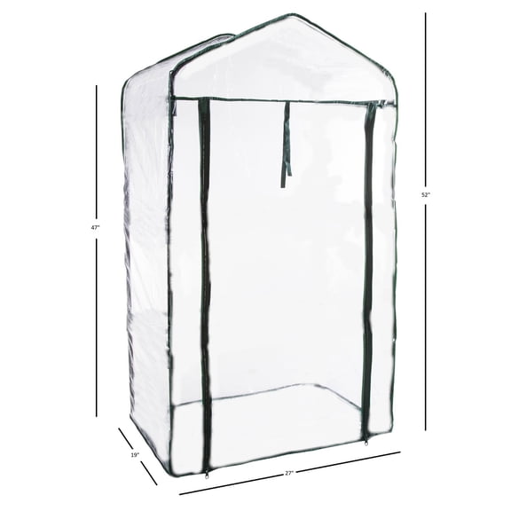 Genesis Clear Replacement Cover for 3 Tier Portable Rolling Greenhouse