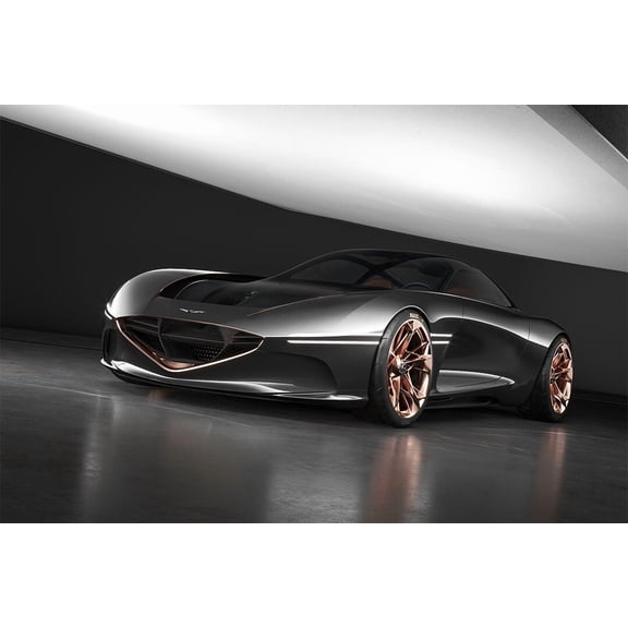 Genesis Essentia Concept Luxury Car Auto Wall Art Home Decor - 20x30 Inch Laminated Poster - Stunning Detail and Bold Colors