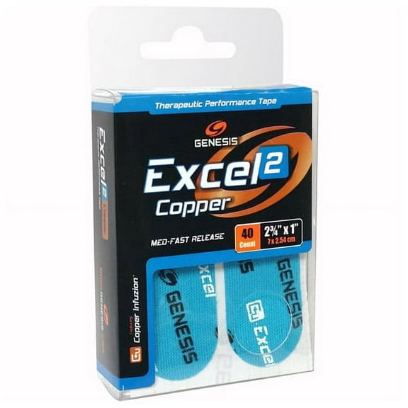Genesis Excel Copper 2 Performance Tape Blue