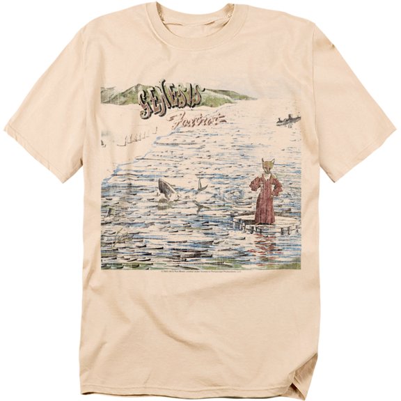 Genesis T-Shirt Foxtrot Unisex Graphic Tee For Men & Women