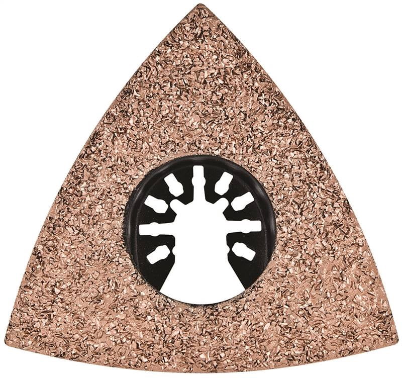 Teardrop Rasp Genesis GAMT741 Triangular Oscillating Rasp, 3-1/8 in, Carbide Grit ...
