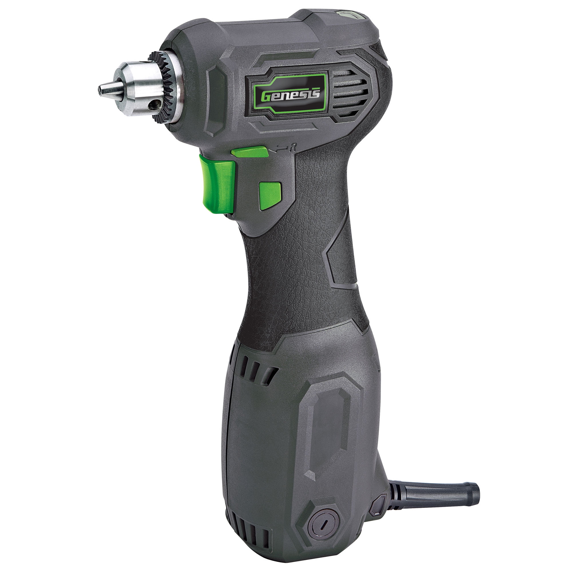 Restored Genesis GCQD38A 3/8 Inch Chuck Close Quarter Power Drill (Refurbished)