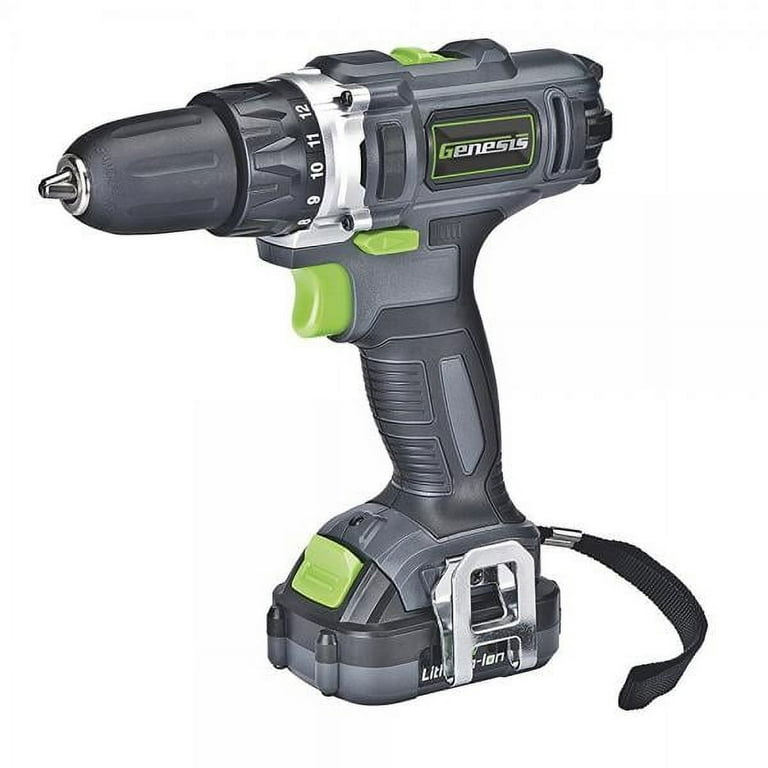 12V 3/8 in. Lithium-Ion Cordless Variable Speed Drill/Driver 12V 3/8 in. Lithium-Ion Cordless Variable Speed Drill/Driver