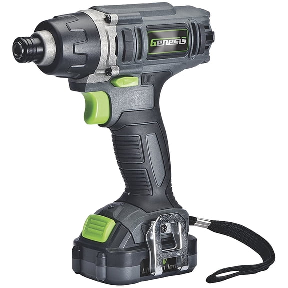 Genesis GLID12B 12-Volt Cordless Li-Ion Impact Driver