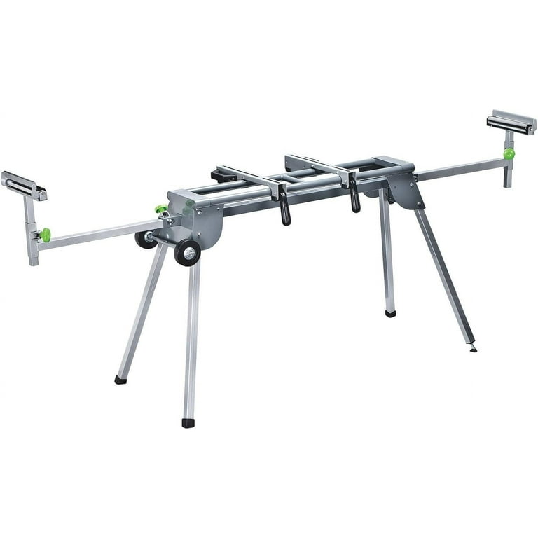 Universal Heavy-Duty Folding Miter Saw Stand with Mounting Brackets, Wheels and All-Steel Construction Universal Heavy-Duty Folding Miter Saw Stand with Mounting Brackets, Wheels and All-Steel Construction