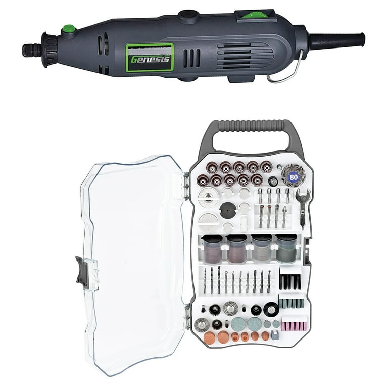 Genesis GRT2103-40 Variable Speed Rotary Tool with 40-Piece Accessory Set Genesis GRT2103-40 Variable Speed Rotary Tool with 40-Piece Accessory Set
