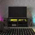 thumbnail image 1 of Genesis Gaming TV Stand for TVs up to 70", Black, 1 of 9