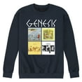 thumbnail image 1 of Genesis - Genesis Album Grid - Men's Crew Fleece Sweatshirt, 1 of 5