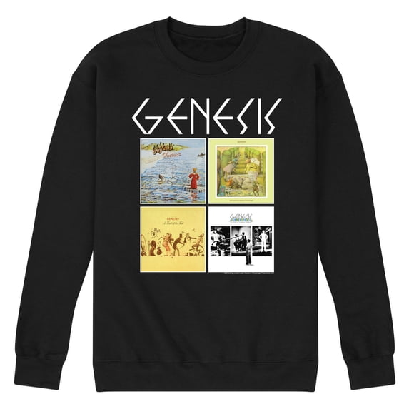Genesis - Genesis Album Grid - Men's Crew Fleece Sweatshirt