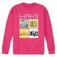 thumbnail image 1 of Genesis - Genesis Album Grid - Men's Crew Fleece Sweatshirt, 1 of 4