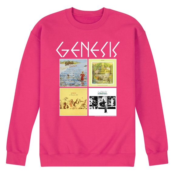Genesis - Genesis Album Grid - Men's Crew Fleece Sweatshirt
